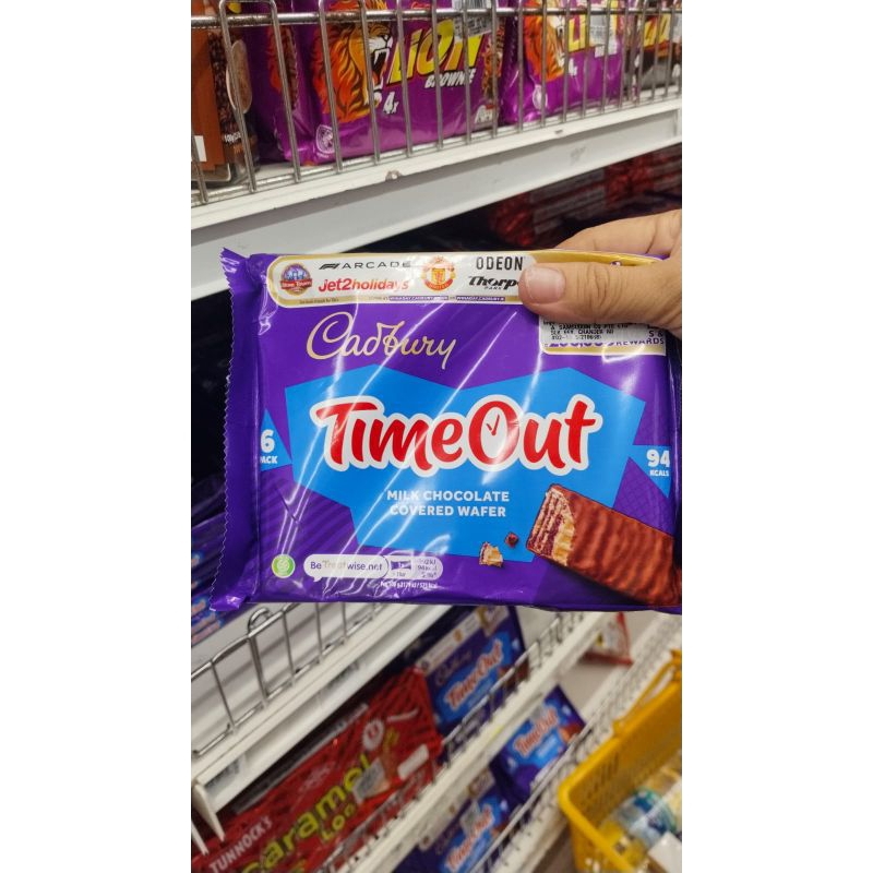 Jual CADBURY TIMEOUT MILK CHOCOLATE WAFER | Shopee Indonesia