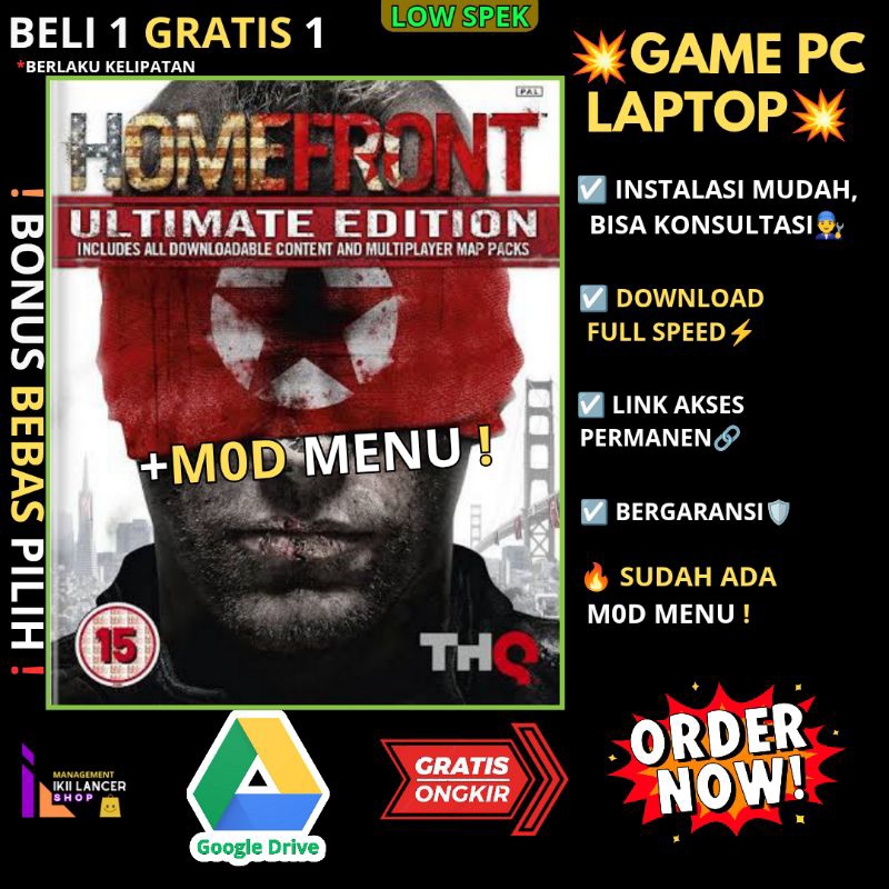 Jual Homefront Ultimate Edition - PC LAPTOP GAMES - CARA INSTALL MUDAH ...