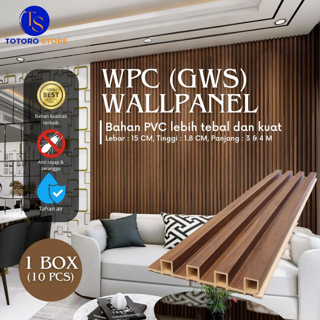 Jual WPC Wallpanel Dinding Premium - Isi 10 Pcs, Ukuran 3M x 15cm ...
