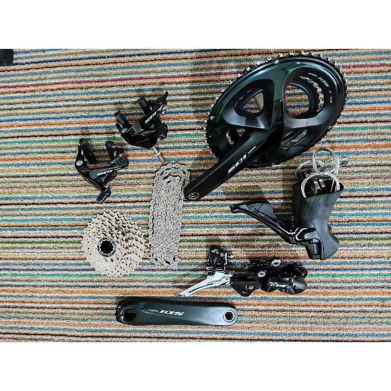 Deragliatore Anteriore Shimano 105 R7000 11v | Morsetto 28,6/31,8mm | Nero | FDR7000BSML