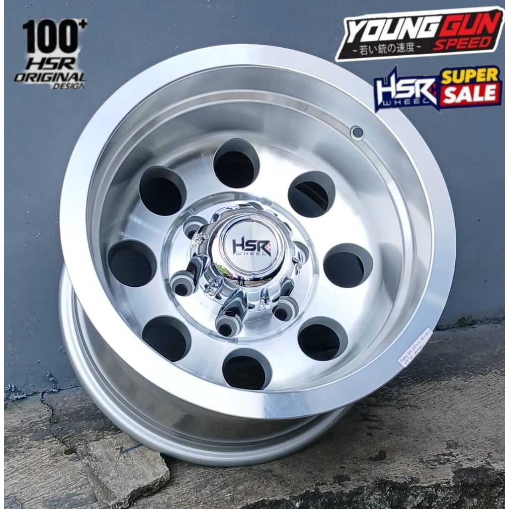 Jual Velg Racing R15 Hole 6X139,7 untuk dmax triton everest pelek mobil ...