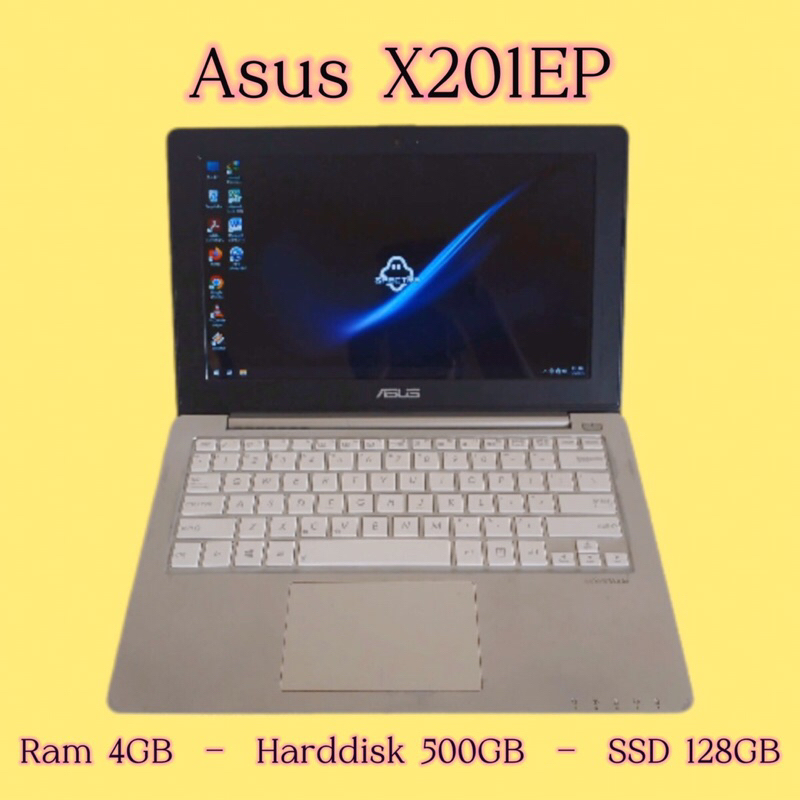 Jual Laptop 12inci Murah Asus X201EP, Ram 4GB, Harddisk 500GB, SSD ...