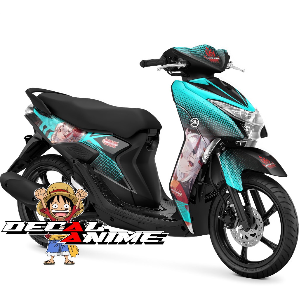 Jual Decal Stiker Gear Full body Sticker Gear 125 Full Body motor ...