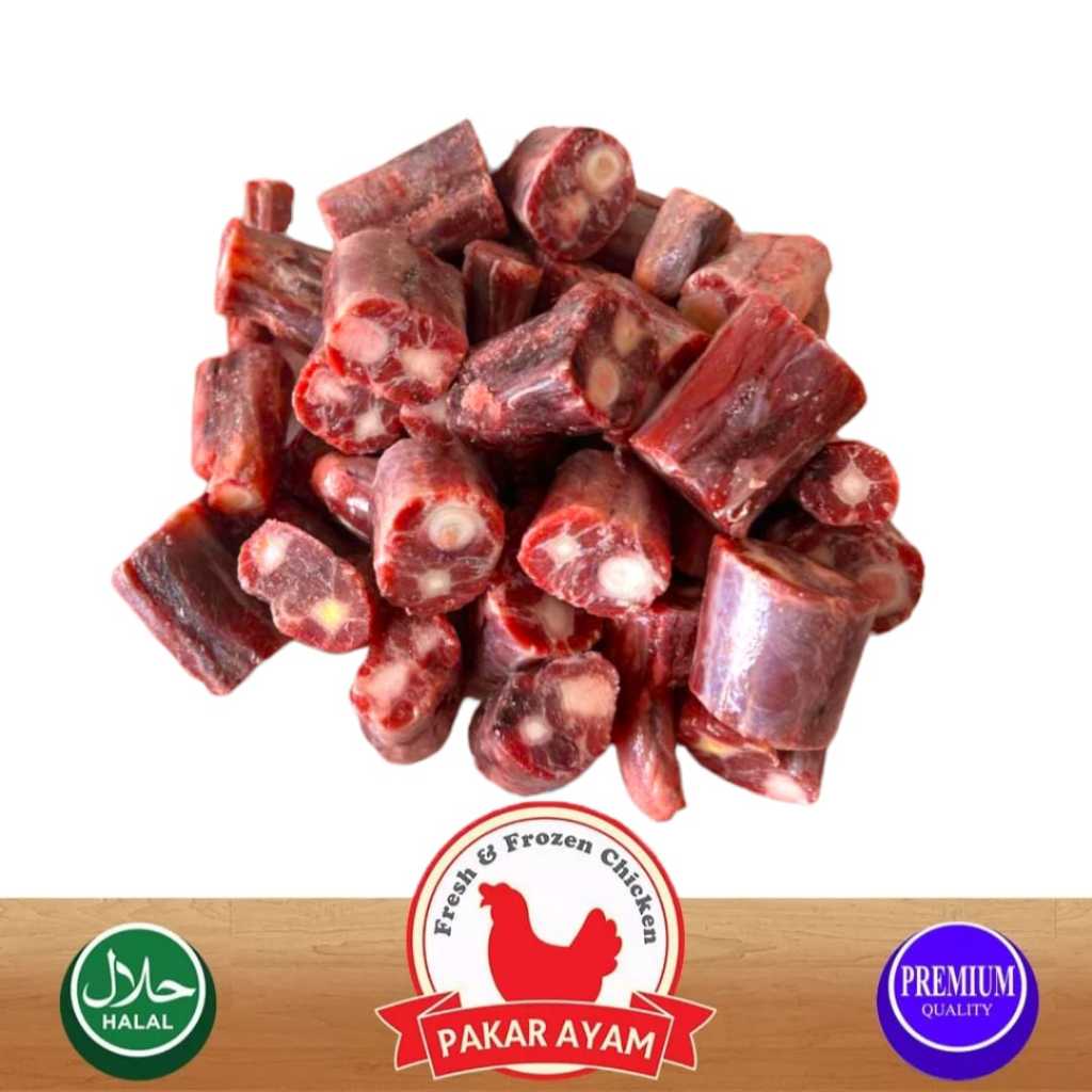 Jual Buntut Sapi Aus Potongan Ujung / Beef Tail End Cut / Oxtail Murah ...
