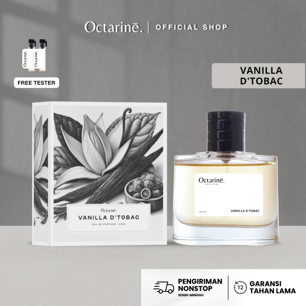 Jual Octarine - Vanille D'Tobaco Parfum Pria Aroma Warm Spicy Vanilla ...