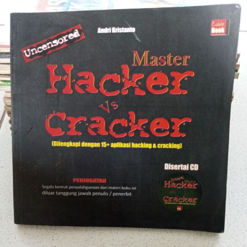 Jual master hacker vs cracker dilengkapi dengan 15 + aplikasi hacking ...
