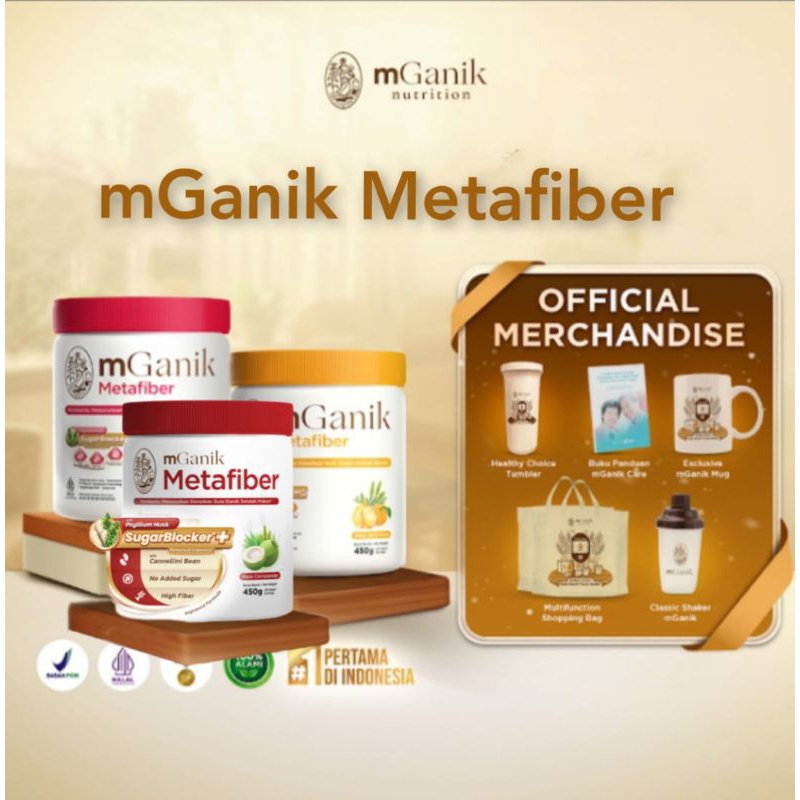 Jual MGANIK METAFIBER 450 GRAM - MULTIGRAIN 450 SUPERFOOD UNTUK GULA ...