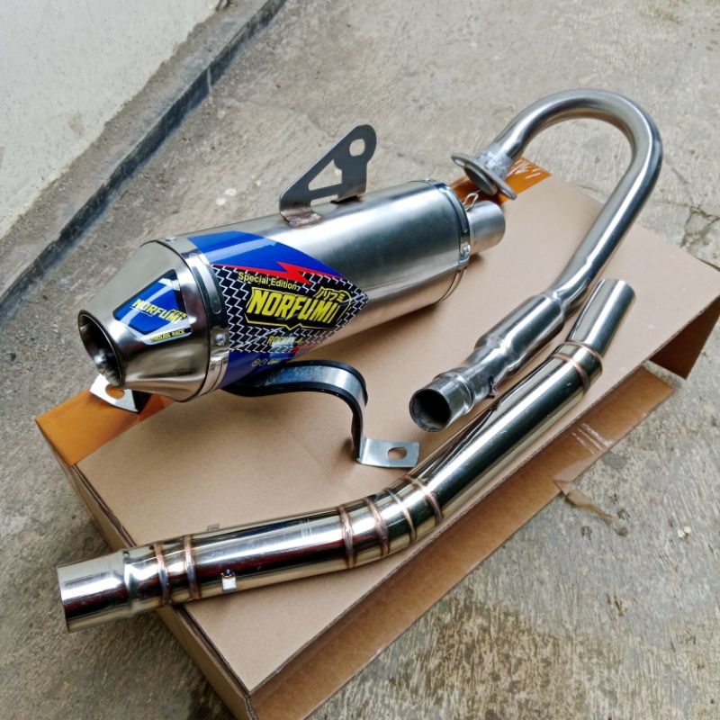 Jual Knalpot Norifumi Nurifumi PNP CRF 150 KLX 150 D TRACKER KLX BF WR ...