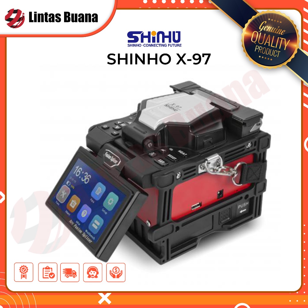 Jual Fiber Splicer FTTH Shinho x97; Zimmlink sz7 ; Signal Fire ai9 ...