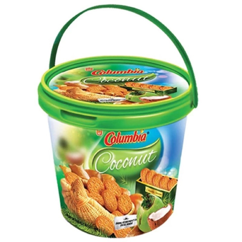 Jual COLUMBIA COCONUT BISCUITS 350gr | Shopee Indonesia