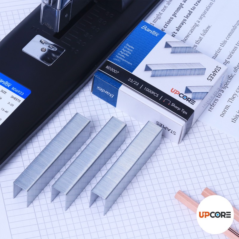 Bantex Isi Ulang / Refill Staples Khusus Stapler Heavy Duty Anti Karat Ujung Runcing BD200X (4)