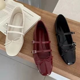 11.11 Big Sale 2025 I N Sepatu Flat Sofia Sepatu Flat Shoes Marry Janes Korea Cello