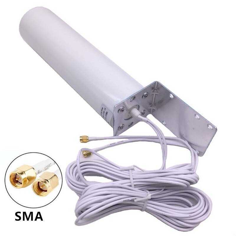 Antenna Wifi 12dbi, Antenna Wifi A Lungo Raggio Ad Alto Guadagno Dual Band 2 4g 5g Con Connettore Rpsma 1053690