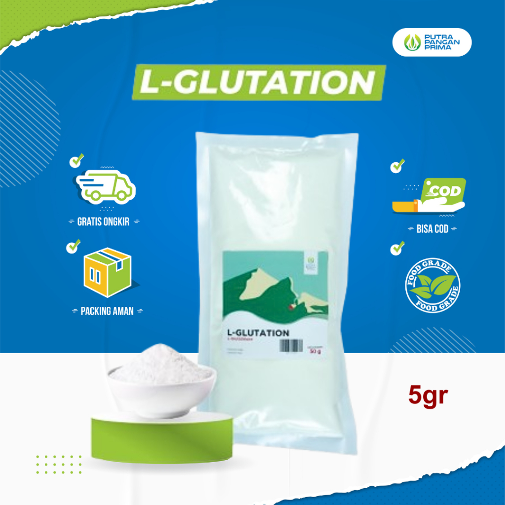 Jual Bubuk L Glutathione Powder Food Grade 5gr