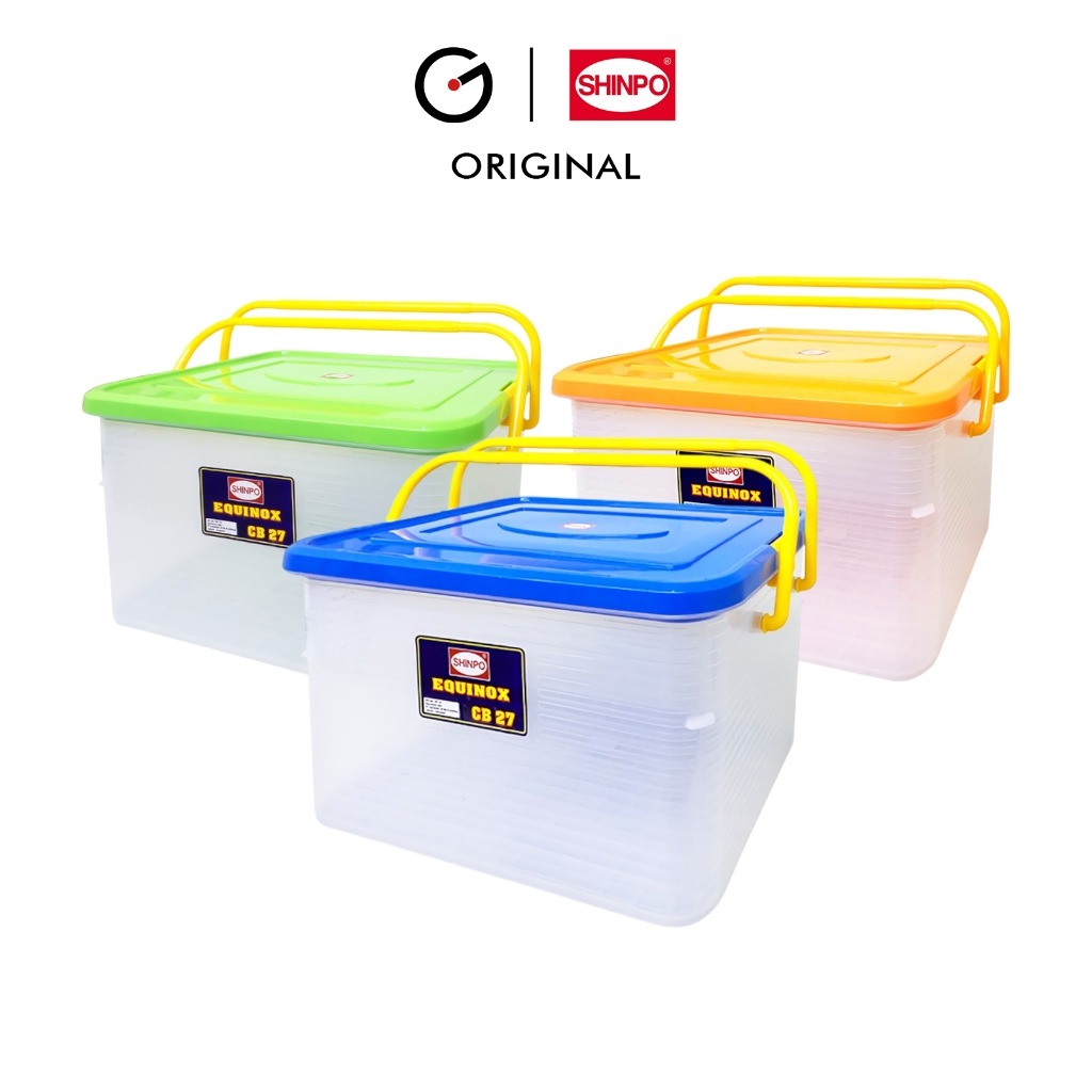 Jual SHINPO Equinox Container Box Kotak Penyimpanan Plastik 27 L with ...