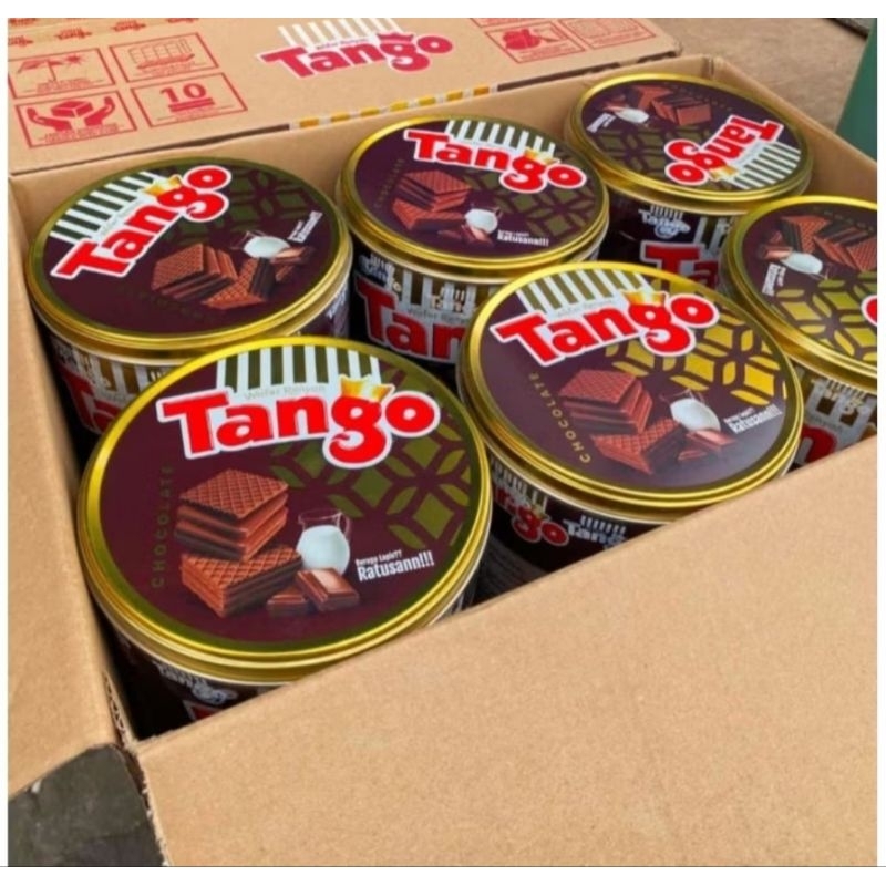 Jual Tanggo Kaleng Special Lebaran Rasa Chochlate, Tango ecer | Shopee ...
