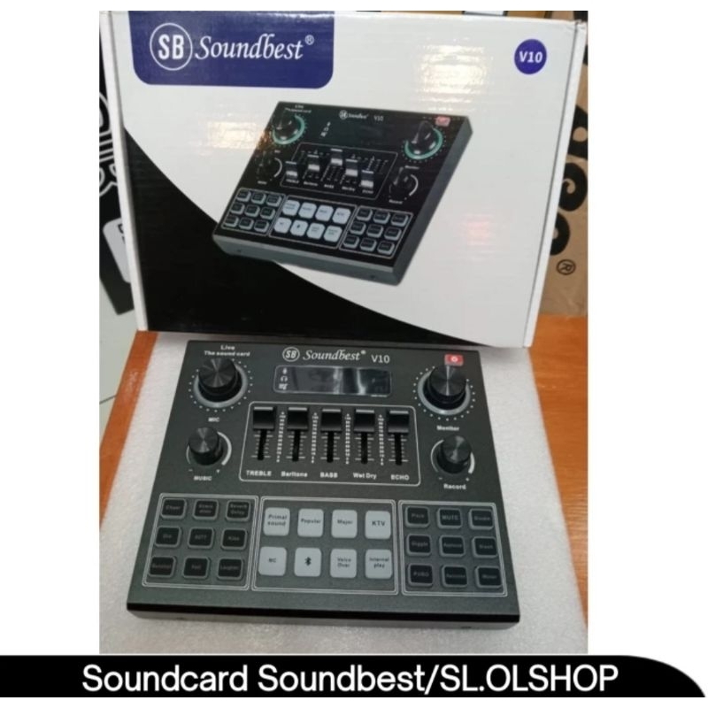 Jual Soundcard Soundbest V10/Original Bluetooth Live Streaming ...