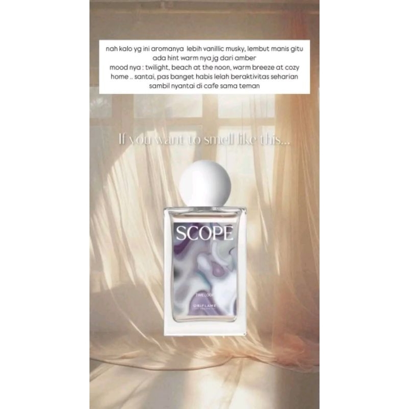 Jual 46056 Scope Time Loop Eau de Toilette | Shopee Indonesia