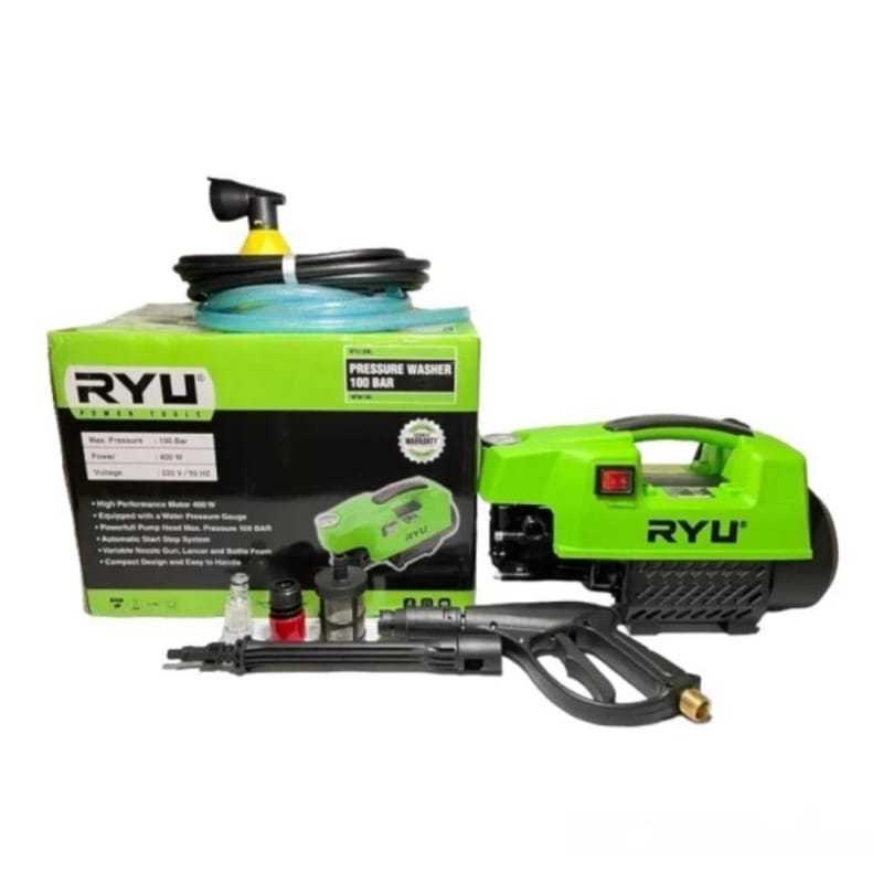 Jual RYU PRESSURE WASHER MESIN STEAM CUCI MOBIL MOTOR JET CLEANER RPW ...