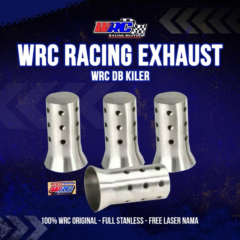 Jual WRC DB KILER 100% WRC RACING EXHAUST 100% ORIGINAL | Shopee Indonesia