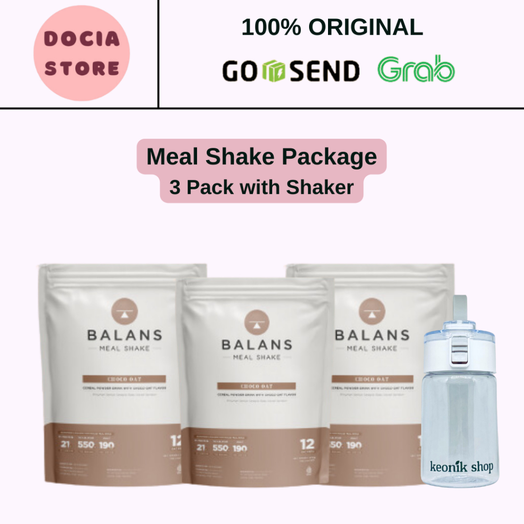 Jual Docia Store | Balans Daily Nutritious Meal Package | 3 Pouch Meal ...