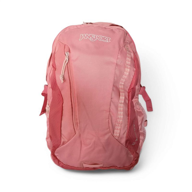 jansport agave women's backpack grey pink Hiking - 32 Liter Daypack with Universal 3L Hydration System or 15 Inch Laptop Sleeve, Black Its dual main compartments offer you an option to neatly separate and organize your belongings Women's Agave Backpack | Jansport