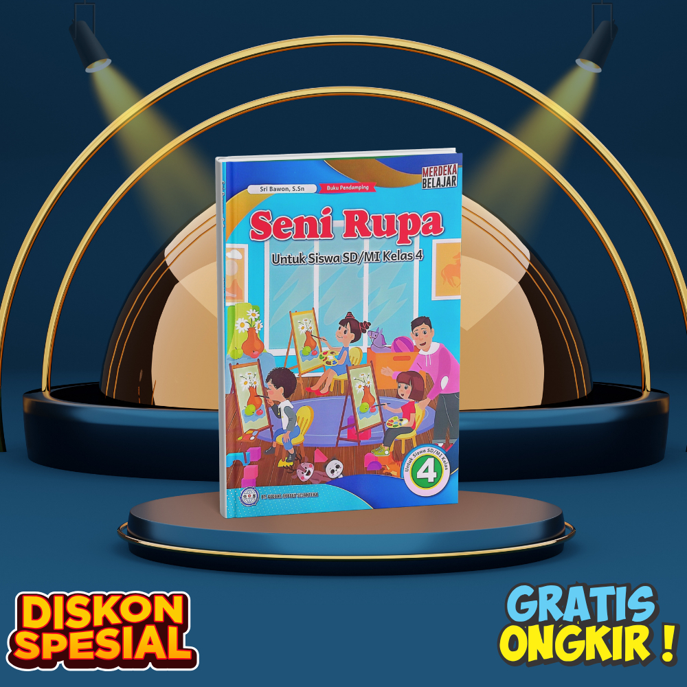 Jual BUKU SISWA SENI RUPA KELAS 4 UNTUK SD/ MI KURIKULUM MERDEKA ...