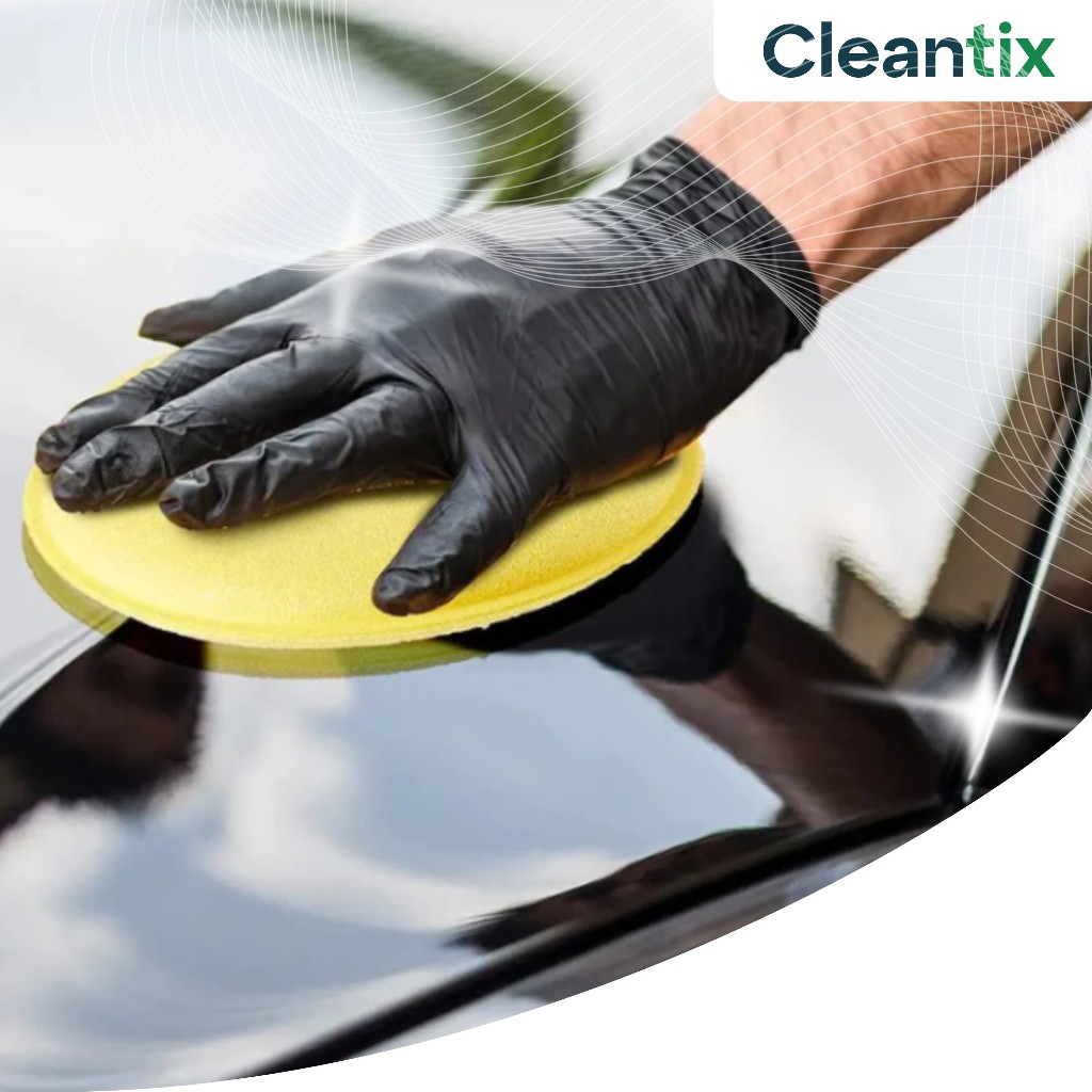 Jual Cleantix Spon dan Hand Gloves Sarung Tangan Food Grade Tebal ...