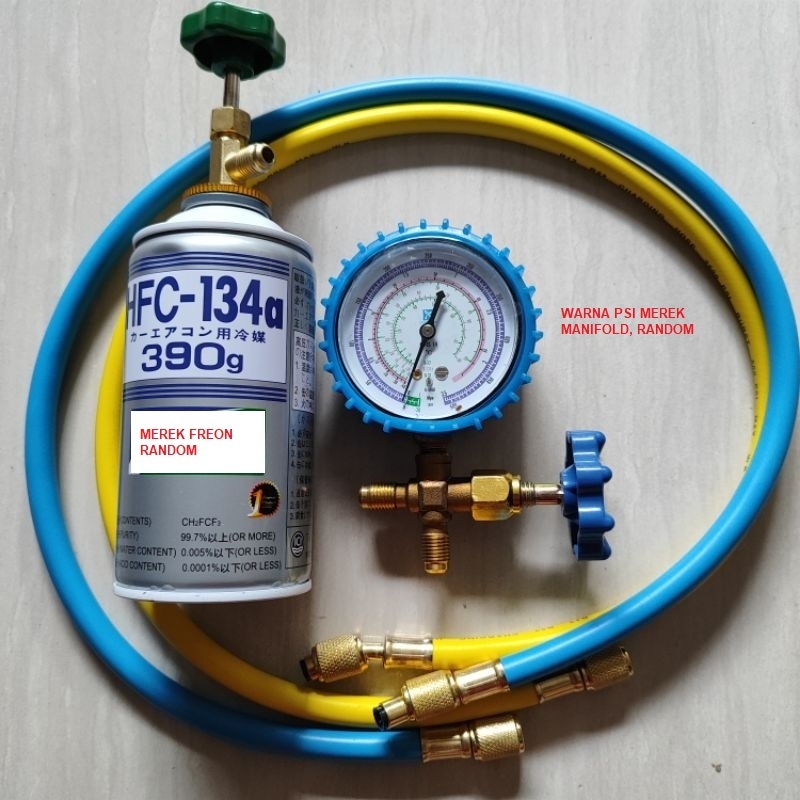 Jual paket KULKAS Paket isi gas / Refrigran kulkas ac ct-339 selang r22 ...