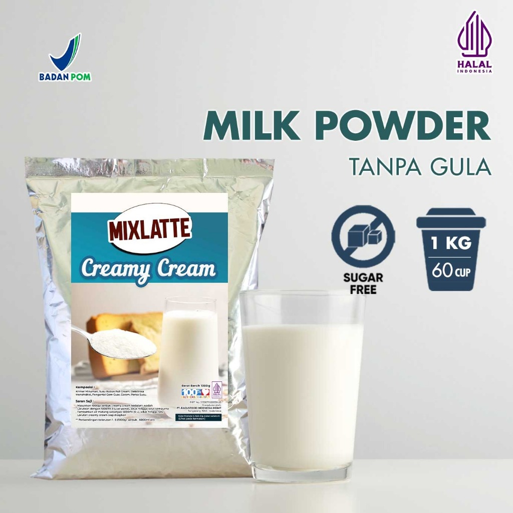 Jual Milk Powder Creamy Cream Powder 1 Kg | Shopee Indonesia