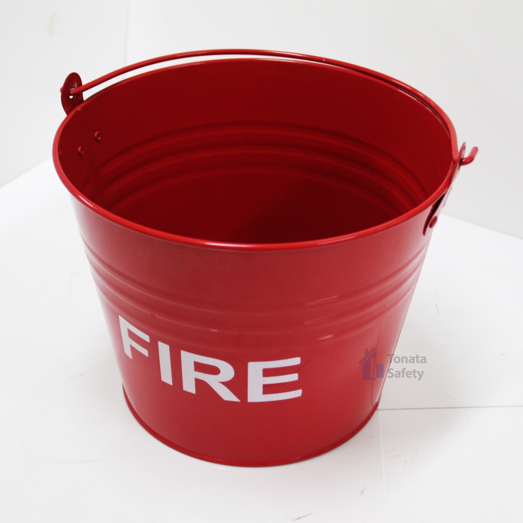 Jual Tonata Fire Bucket Ember Pemadam Api Besi 8 Liter | Shopee Indonesia
