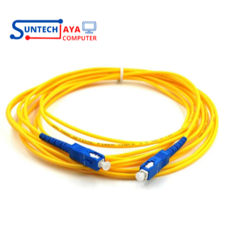 Jual Netfo SC-SC-SM-SP-10M Kabel Fiber Optik Patch Cord SC SC 10M ...