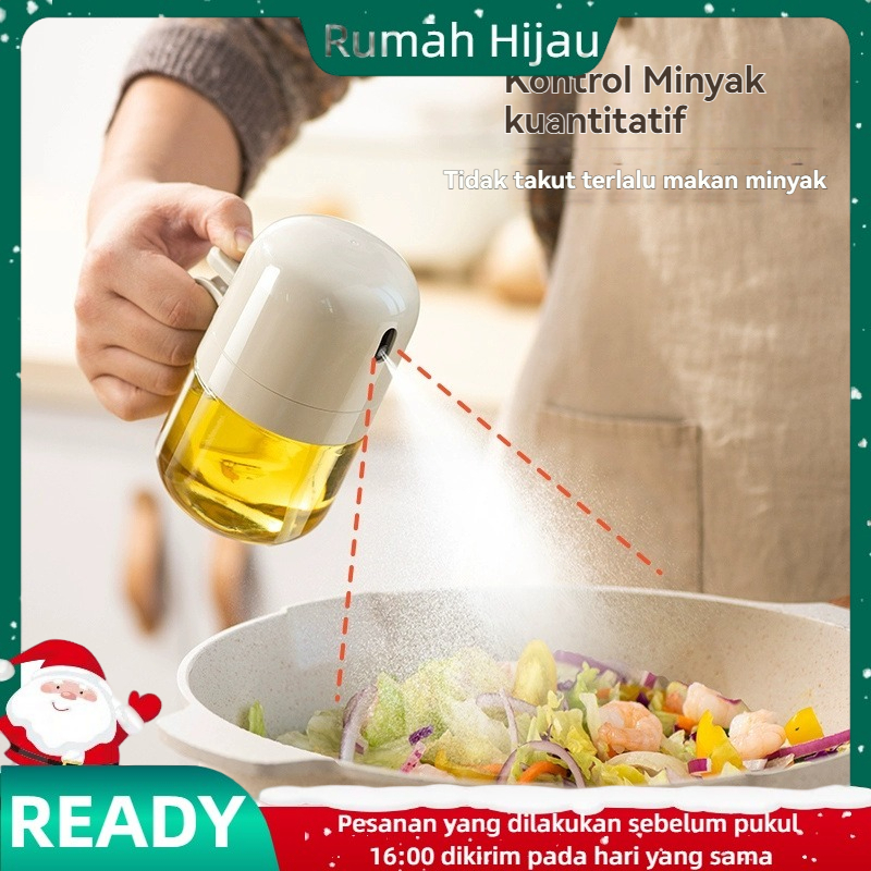 Jual Botol Kaca / Tempat Minyak Goreng Spray Aesthethic 300ML Anti