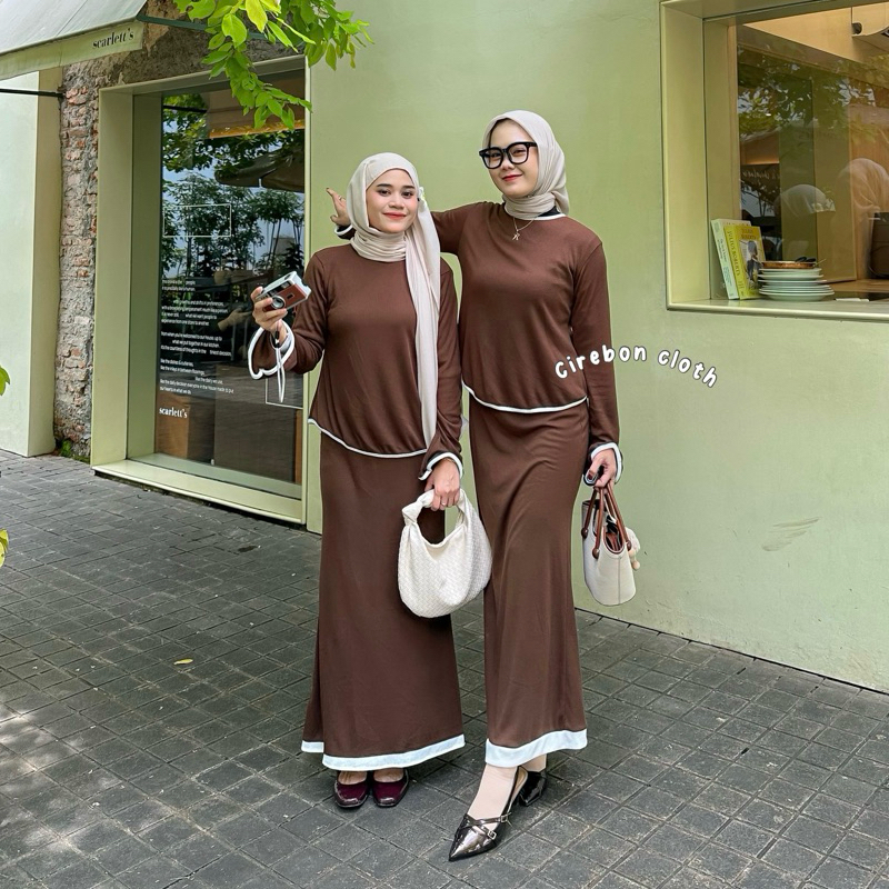 Jual Cirebon Cloth - Audrey Set / Setelan Wanita / Set Wanita / One Set ...