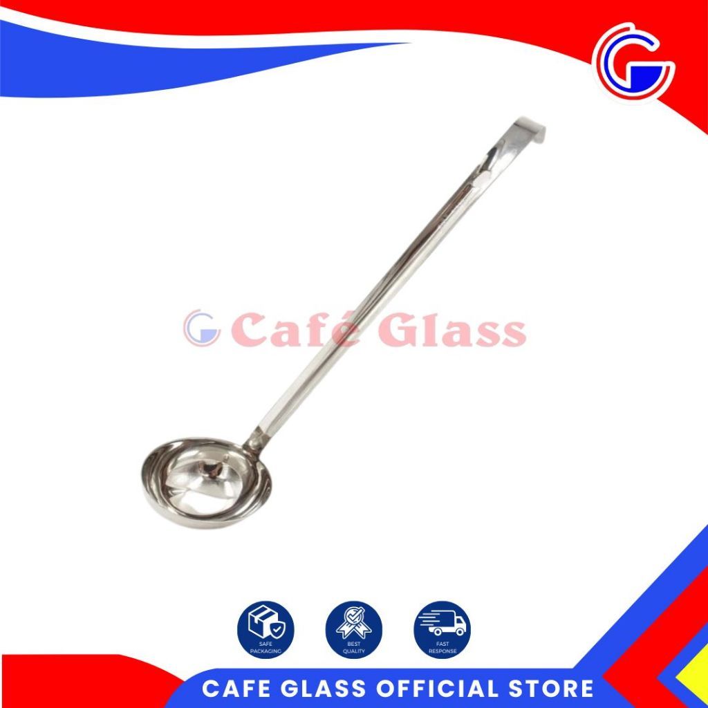 Eros Es Stainless - Soup Ladle - Sendok Soup - Sendok Sayur - Eros Ladle Ss 3 Oz 90Cc