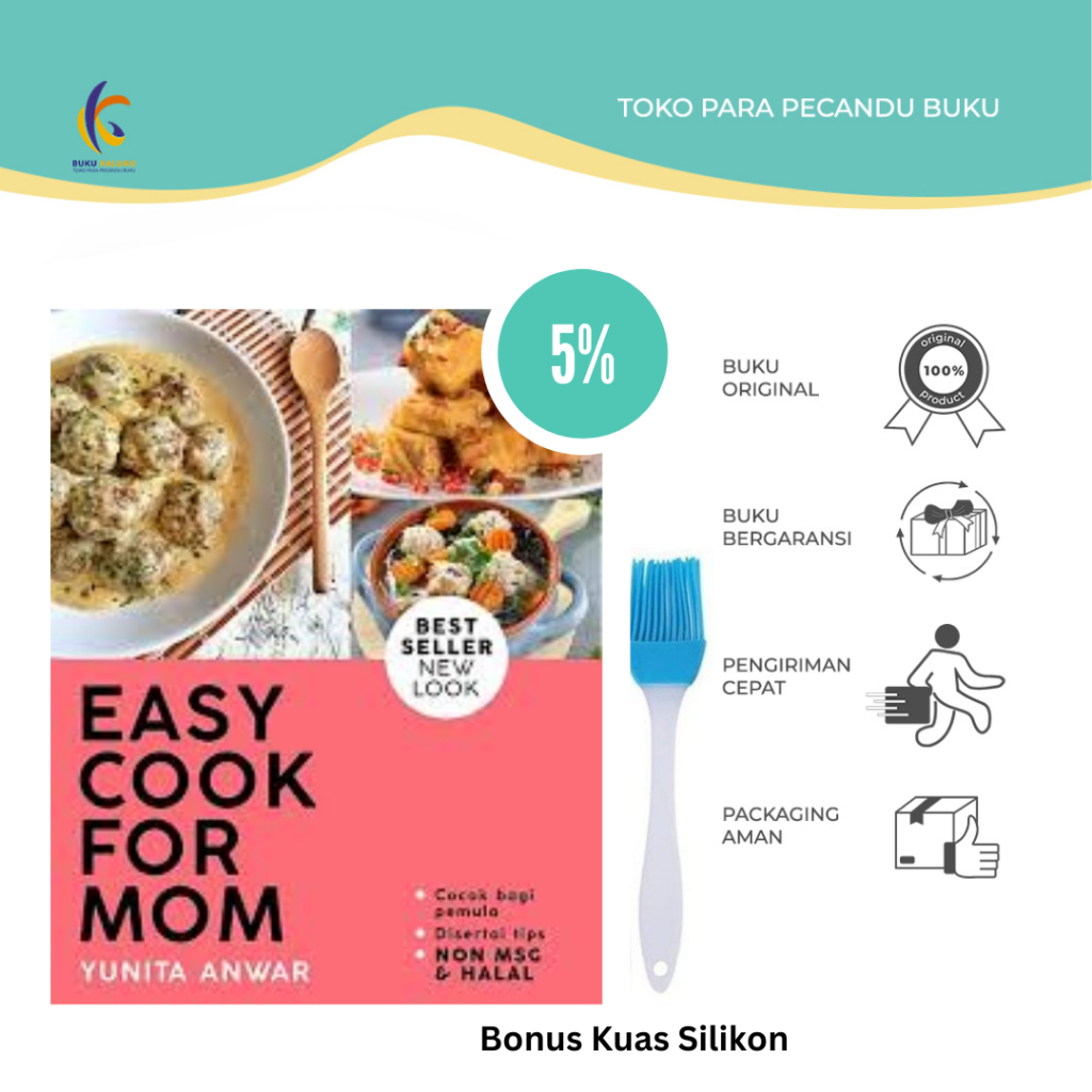 Jual Buku Masakan - Easy Cook For Mom - Yunita Anwar | Shopee Indonesia