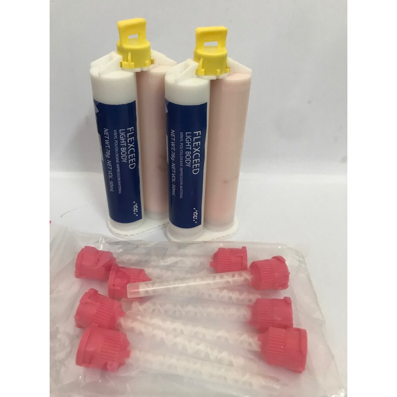 Jual flexceed kit (viny polysiloxane Impression Material/Gc/light body ...