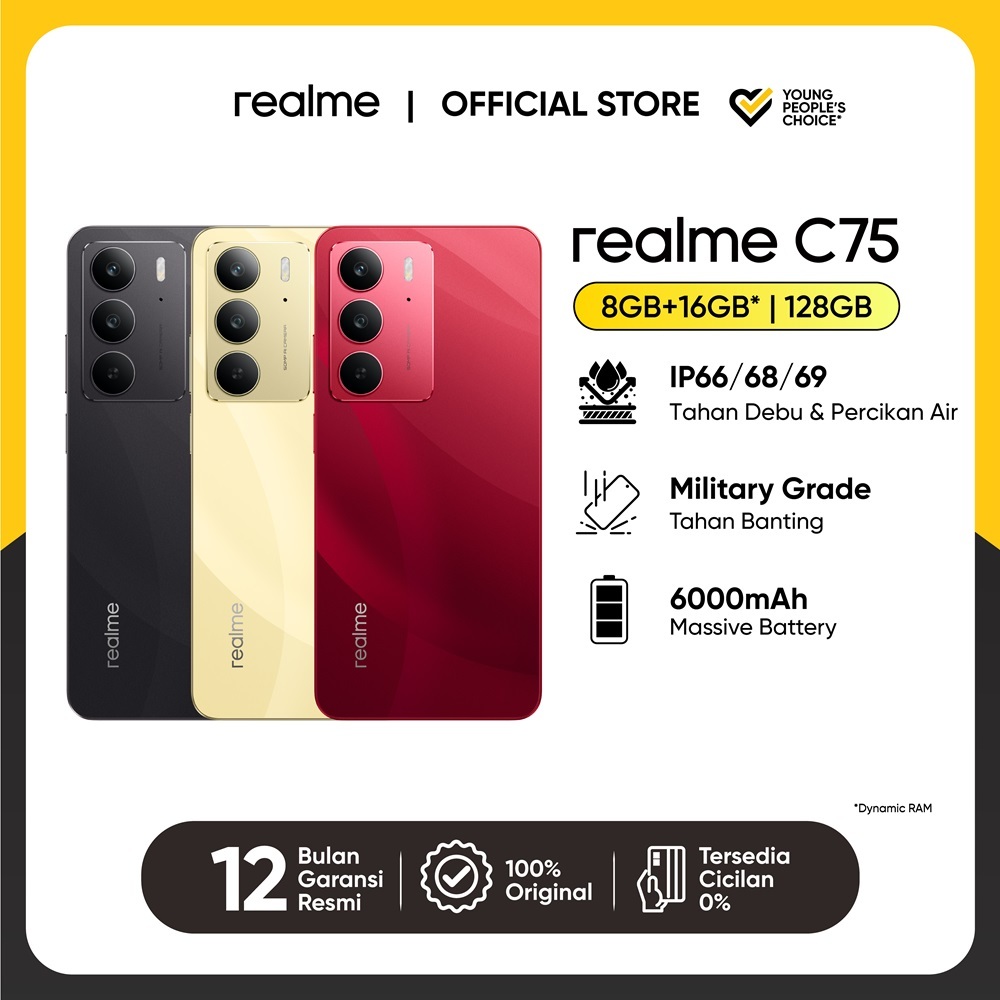 Realme C75 Design