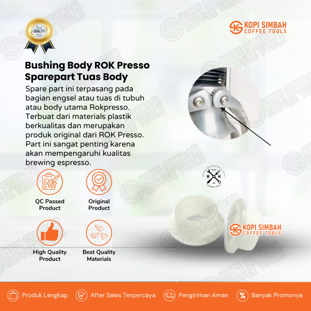 Jual Bushing Body ROK Presso Original Spare Part Busing Tuas Engsel ...
