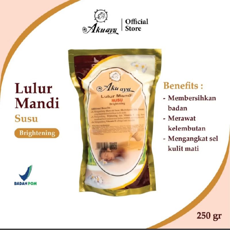 Jual BY.FAST.Aku Ayu Lulur Mandi Susu Brightening | Shopee Indonesia