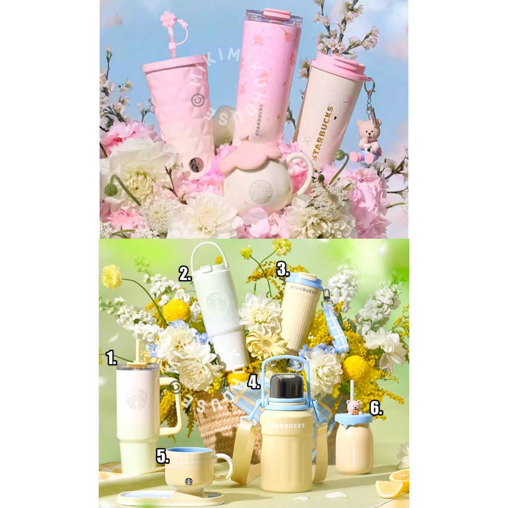 Jual 2025 CINA STARBUCKS CHERRY BLOSSOM GRADIENT BLUE SPRING PINK ...