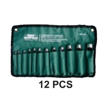 Jual Wipro Hollow Punchset 12pcs/Plong Set 12 Pcs/Alat Pembolong Kulit ...