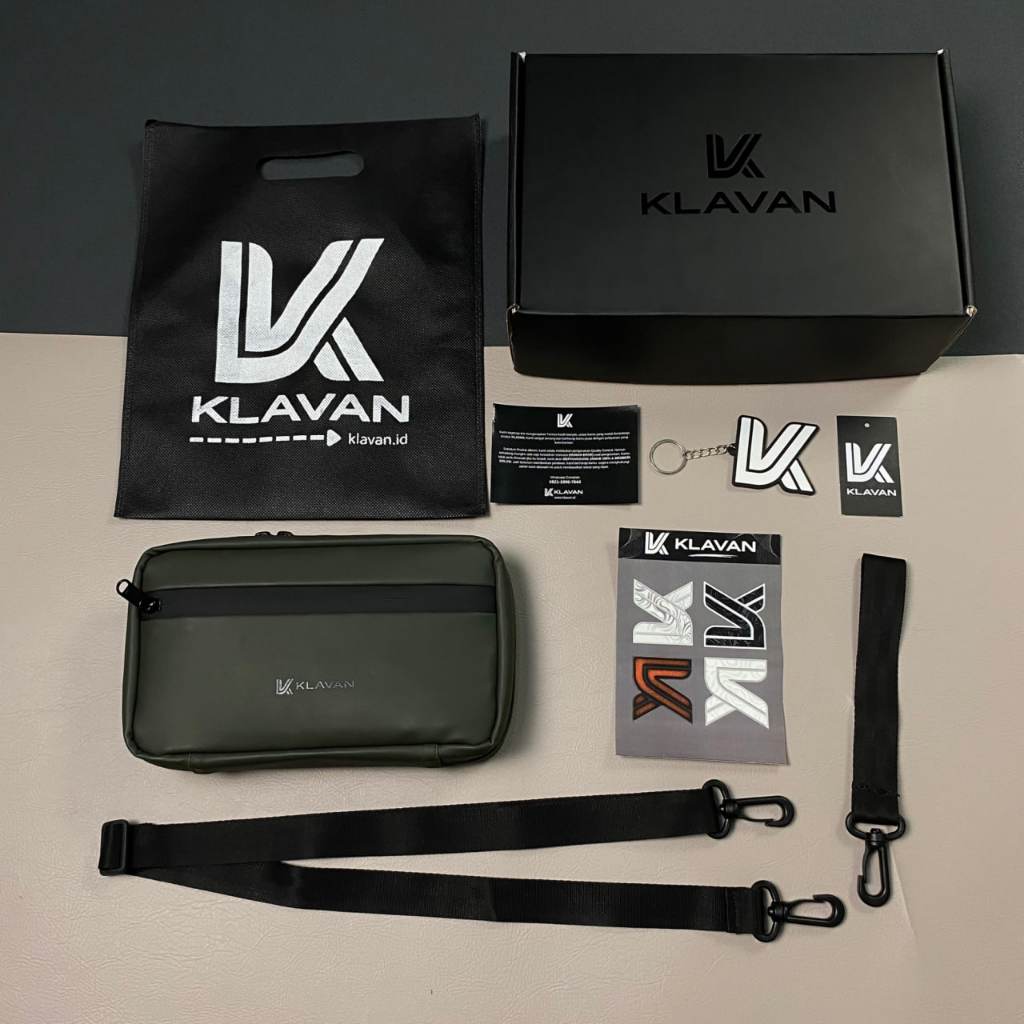 Jual KLAVAN Hand bag PANCA BOX PREMIUM Pouch Tas Tangan Slempang Clutch ...