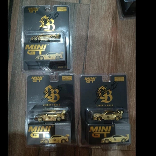 Jual ORIGINAL Mini GT LBWK Nissan 35GT-R R35 Gold Tokyo Signature ...