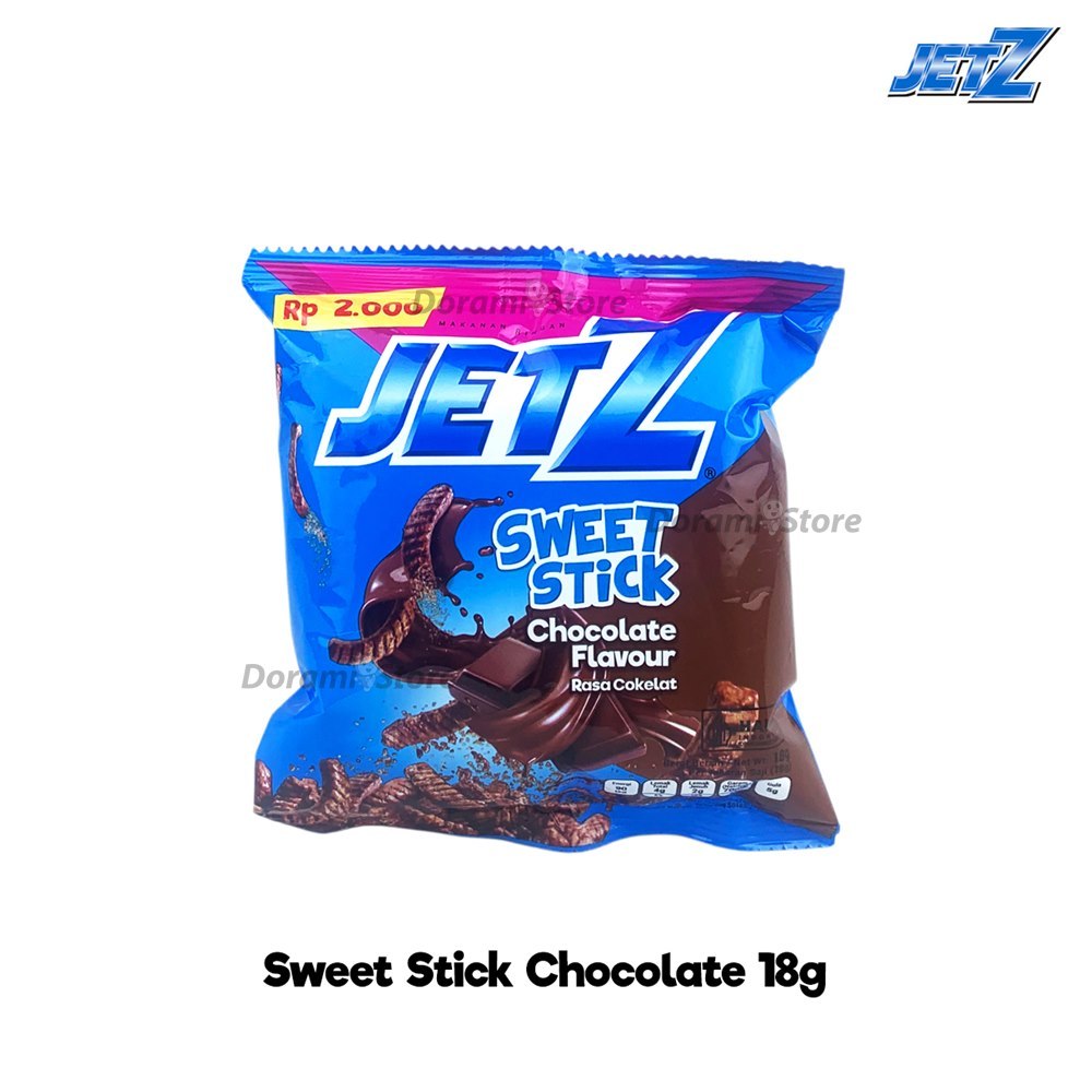 Jual JetZ Sweet Stick Chocolate 18g / JetZ Cemilan Stick Cokelat 1PCS ...