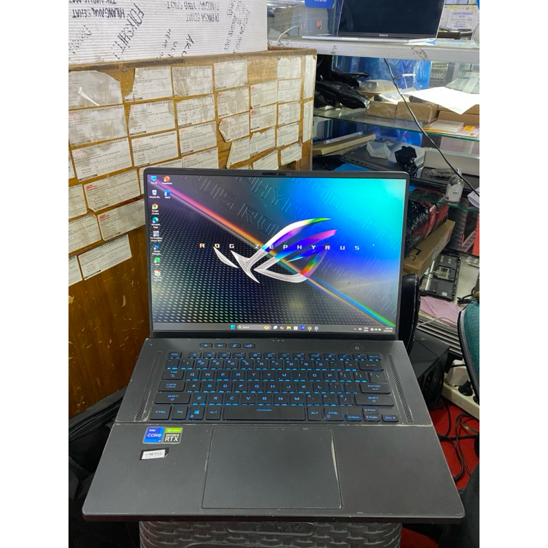 Jual Rog Zepyrus M16 GU603he intel i7-11800h ram 16/512 gb rtx 3050 ti ...