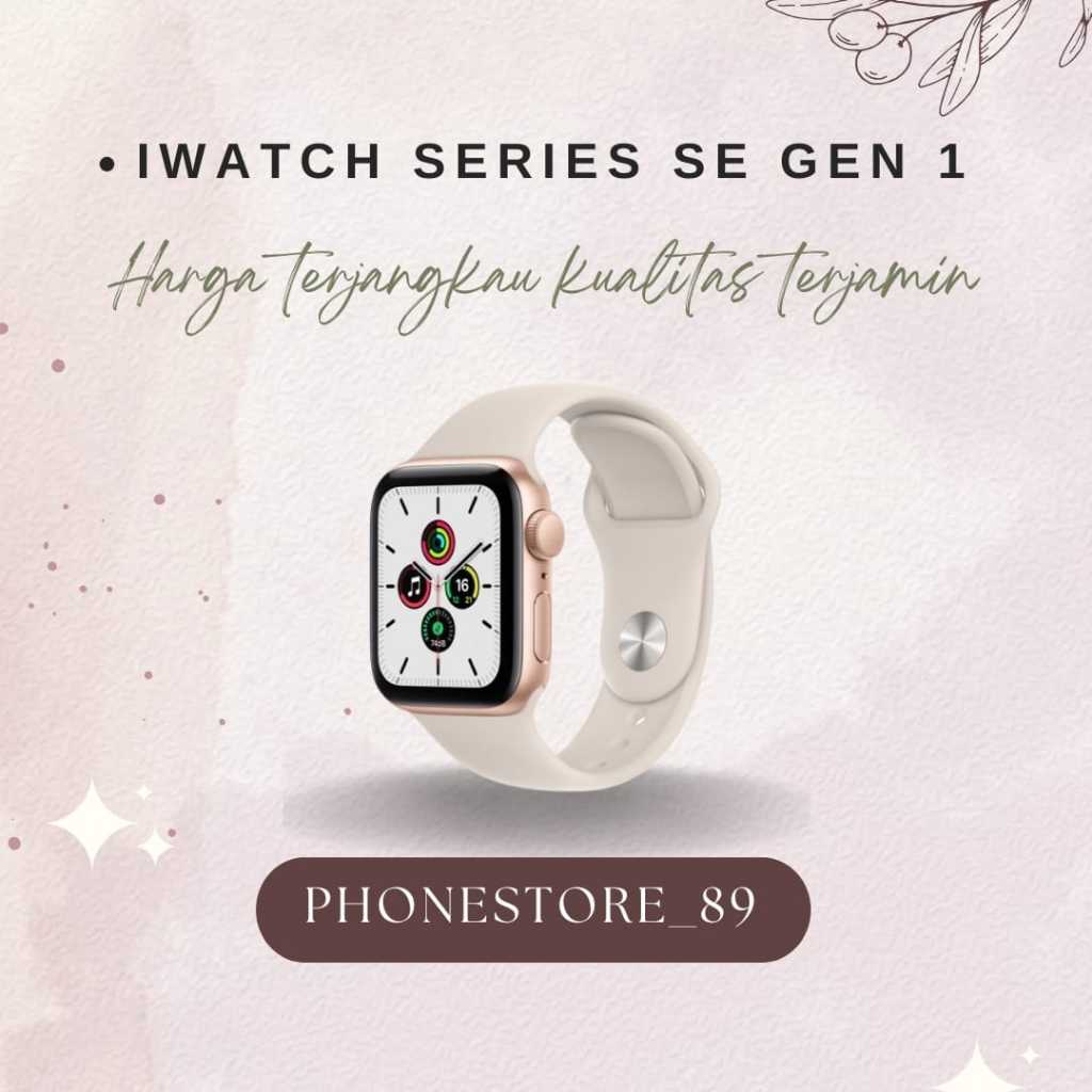 Apple Watch/iwatch Series SE 1,SE 40MM/44MM Second Original 100% Fullset  Bergaransi Ex internasional