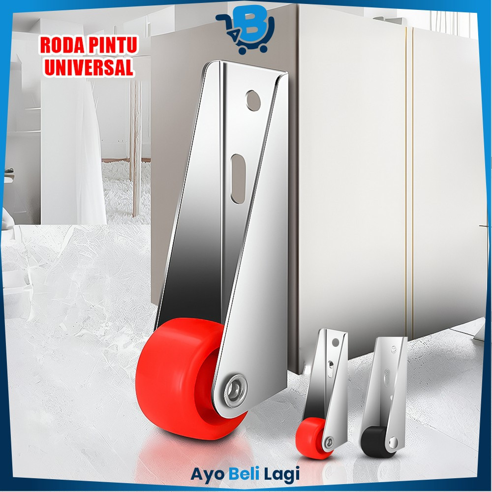 Roda Panduan Pintu Geser Universal Serbaguna / Sliding Door Wheel Roda Pintu Sleding Geser Penopang Pintu Meja ABL C1261