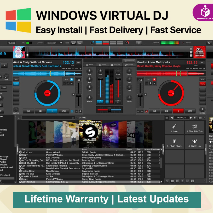 Jual Virtual DJ Pro Lifetime [ Instalasi Mudah dan aman ] | Shopee ...