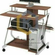 Jual Meja Komputer Rangka Besi - Kaki Roda | Shopee Indonesia